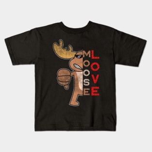 Moose Love Kids T-Shirt